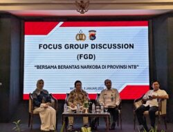 Kapolda NTB Gelar FGD Bersama Berantas Narkoba di Provinsi NTB