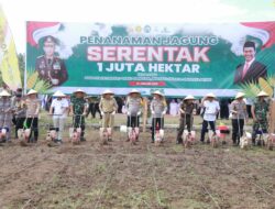 Dukung Program Swasembada Pangan, Kapolda NTB Pimpin Penanaman Jagung Serentak di Lombok Timur