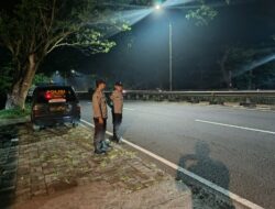 Antisipasi Kejahatan, Polsek Kuripan Sisir Jalan Bypass Bil I