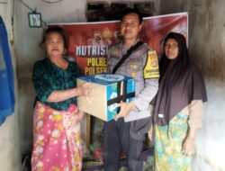 Bhabinkamtibmas Perampuan Bantu Warga Lewat Program Gizi Polres Lombok Barat