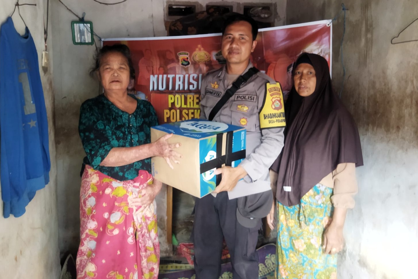‘Nutrisi Mantap’, Bentuk Kepedulian Polri pada Warga Kurang Mampu