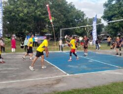Hari Bhayangkara ke-79, Polres Lombok Barat Gelar Turnamen Voli Meriah