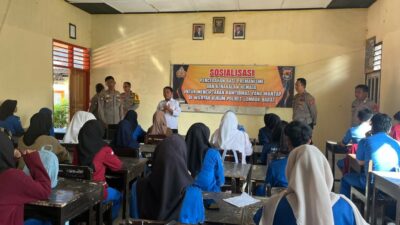Bahaya Narkoba dan Pernikahan Dini Disorot di SMK N 2 Kuripan