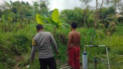 Bhabinkamtibmas Desa Kedaro Dorong Warga Manfaatkan Pekarangan untuk Ketahanan Pangan