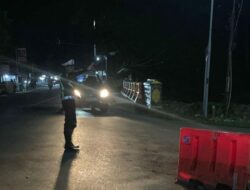Satlantas Polres Bima Hadir di Malam Laksanakan Patroli dan pengaturan Arus Lalulintas