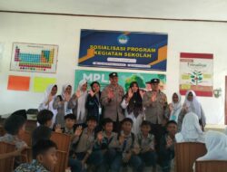 Police Goes to School, Polsek Sanggar Sosialisasi Bahaya Laten Narkoba dan Pencegahan Kenakalan Remaja di SMPN 1 Sanggar
