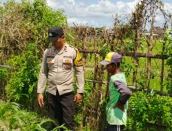 Sinergi Polri dan Masyarakat Desa Labuapi: Pasar Murah hingga Pemanfaatan Lahan Kosong