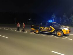 Sat Samapta Polres Lombok Barat Sosialisasikan Layanan Darurat KEMOS 110 di Kecamatan Gerung