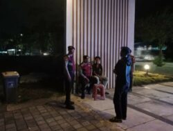 Patroli Malam Polres Lombok Barat Jaga Keamanan di Bypass BIL I Gerung
