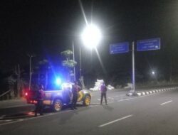 Patroli Blue Light di Banyumulek: Strategi Polres Lombok Barat Jaga Kamtibmas