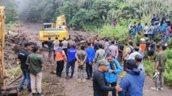 Kapolres Nagekeo Polda NTT Terjun Langsung Tangani Longsor Boawae–Mauponggo