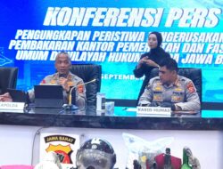 Polda Jabar Tetapkan 26 Tersangka Kasus Pembakaran Kantor Pemerintah dan Fasilitas Umum