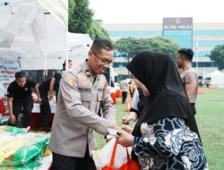 Polri Gelar Gerakan Pangan Murah di Jakarta Timur