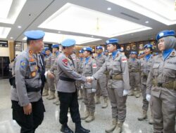 Mengemban Misi Perdamaian: Pelepasan Satgas FPU 7 MINUSCA oleh Polri