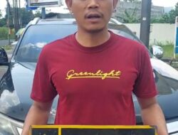 Polisi Amankan Sopir Pajero dengan Strobo dan Pelat Dinas Palsu