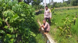 Langkah Humanis Polri: Ajak Warga Jagaraga Garap Lahan Produktif