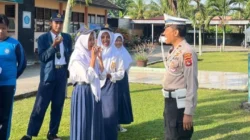 Polisi Tanamkan Kesadaran Tertib Lalu Lintas Sejak Dini di Lombok Barat