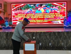 Ditpolairud Polda NTB Gelar Syukuran HUT Ke-75 dengan Sholat Ghaib, Doa dan Bantuan untuk Korban Bencana