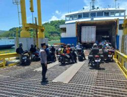 Ketat! Pengamanan Kapal Lembar-Padangbai Diperketat Jelang Libur